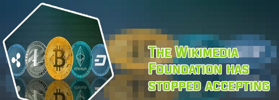 Actually started accepting cryptocurrency donations