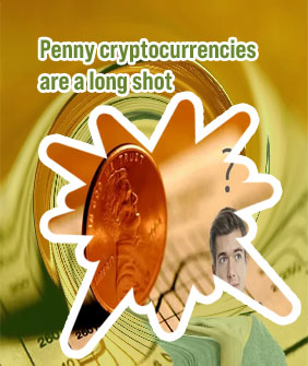 Cryptocurrencies under a penny