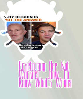 Why is my crypto com app not working