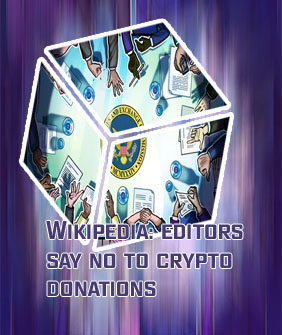 Wikipedia to accepting crypto donations environmental
